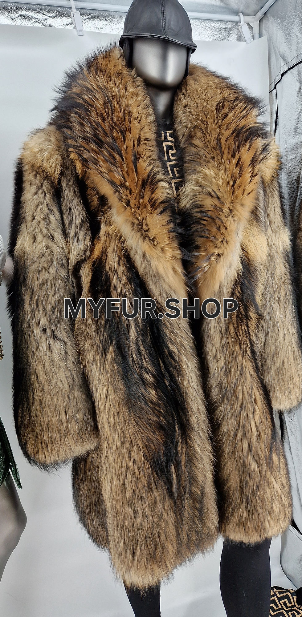 Thumbnail: MEN'S REAL FINN RACCOON COAT 