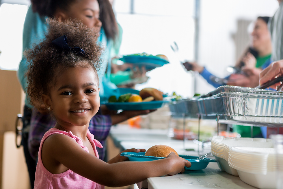 Child Receiving Meal