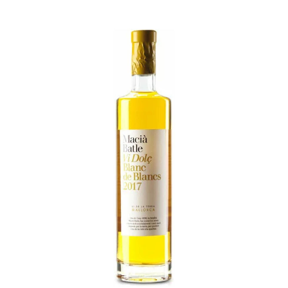 Flasche Macià Batle Vi Dolc Blanc de Blancs, weißer Süsswein von 2022 aus Mallorca