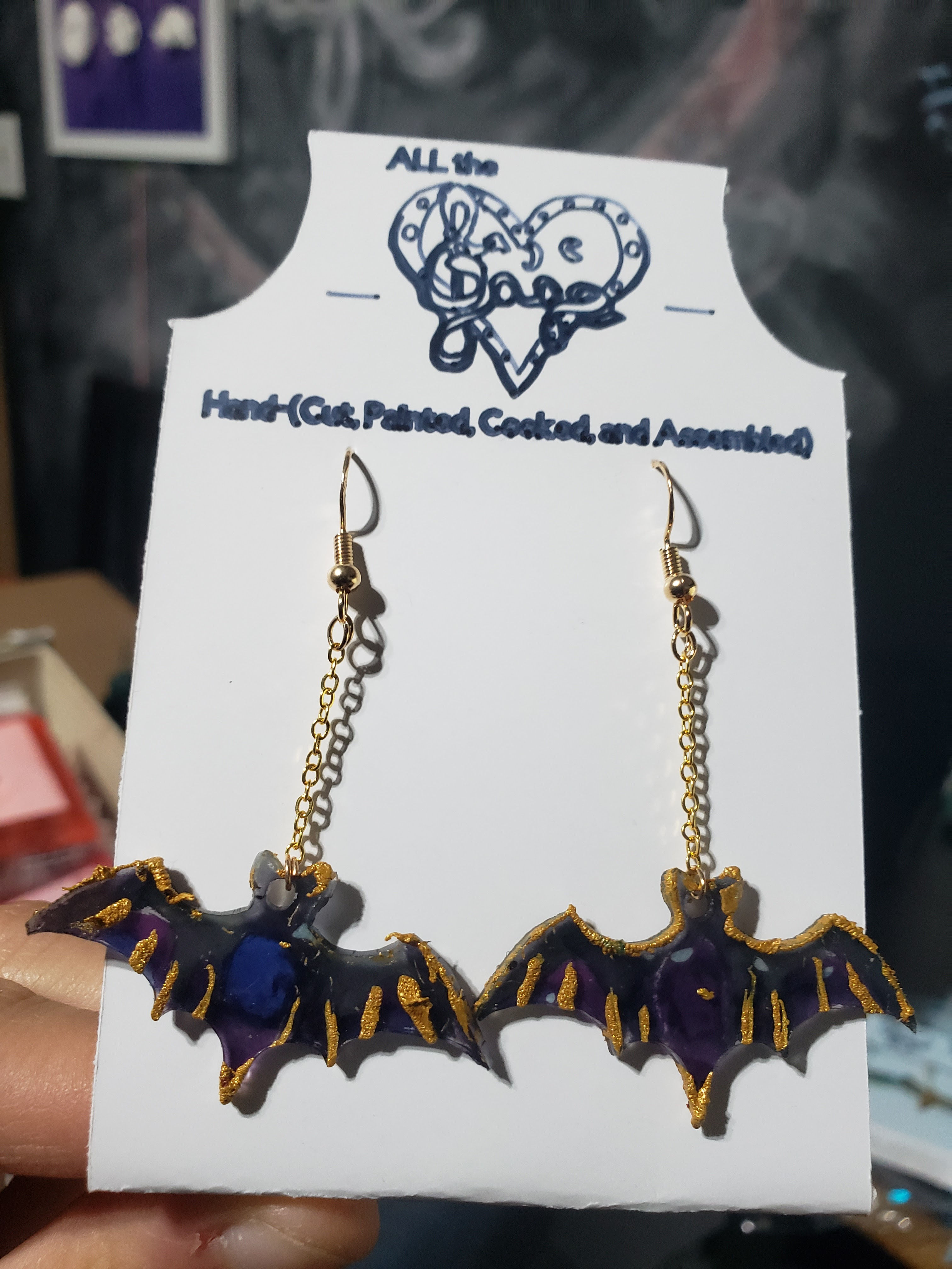 Limited Edition: Bat Earrings