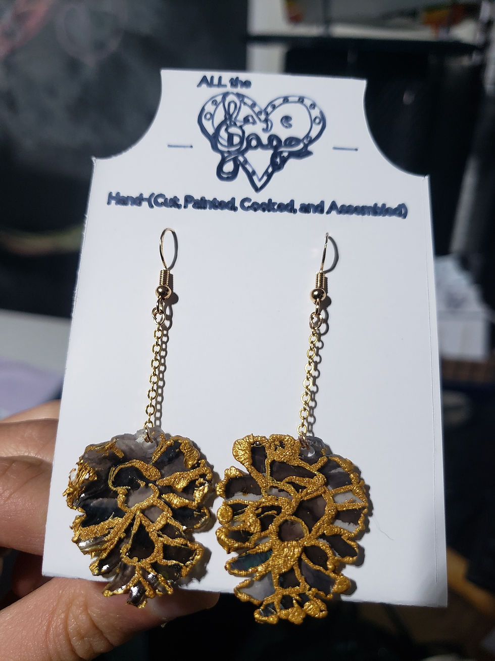 Thumbnail: Limited Edition: Small Pine Cone Earrings