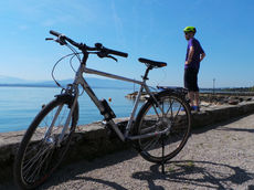 How to do an international cycling day trip by plane!