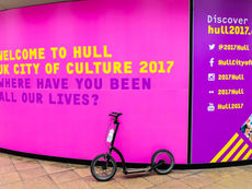 Swifty Scooting around Hull - 2017 UK City of Culture