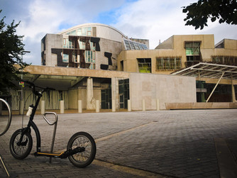 Swifty Scooting in Edinburgh