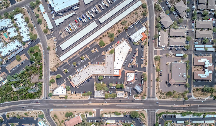 Drone Building Real Estate Photography