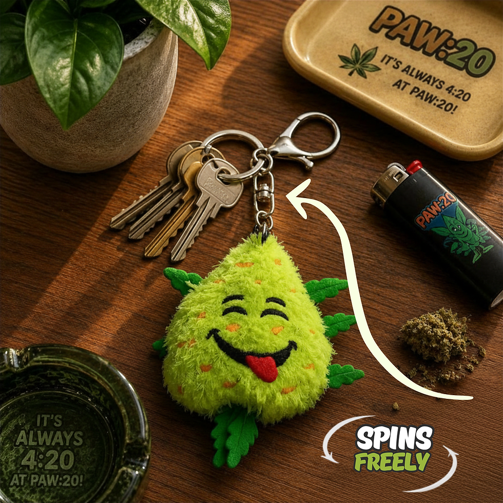 Thumbnail: Bud the Weed Nug Plush 420 Fidget Spinner