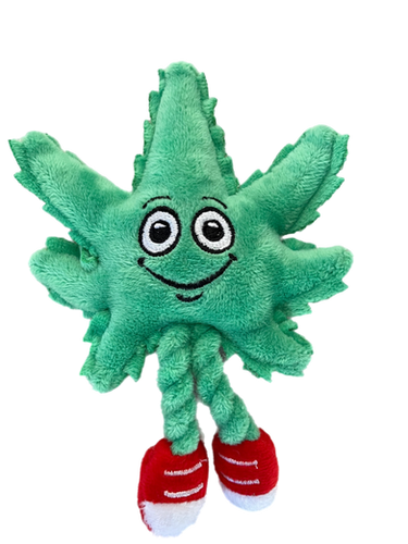 Lil' MJ the Weed Leaf 420 Cat Toy