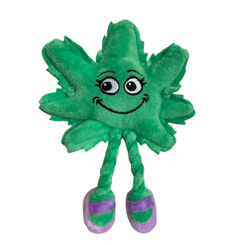 Lil' Mary Jane the Weed Leaf 420 Cat Toy