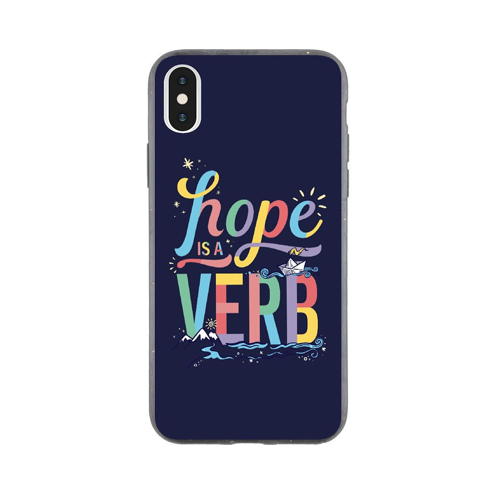 Thumbnail: Hope is a Verb Bio case