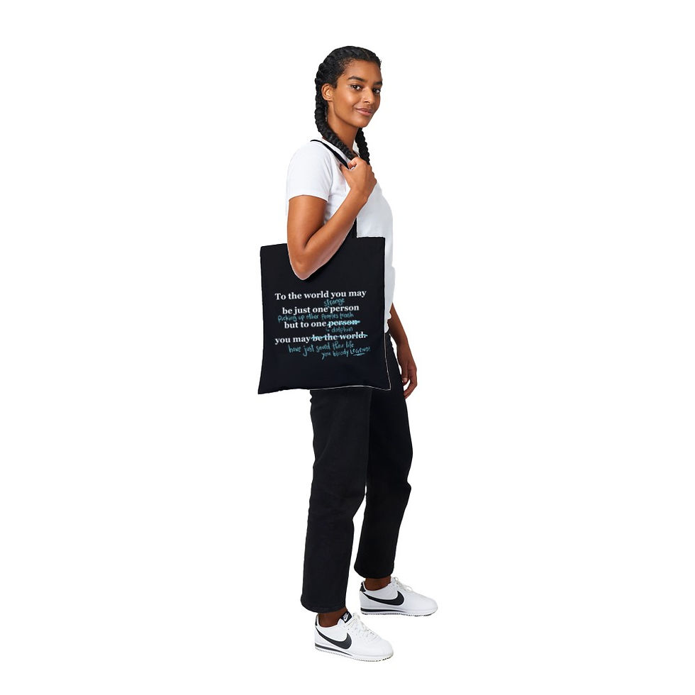 Thumbnail: One Dolphin Tote Bag