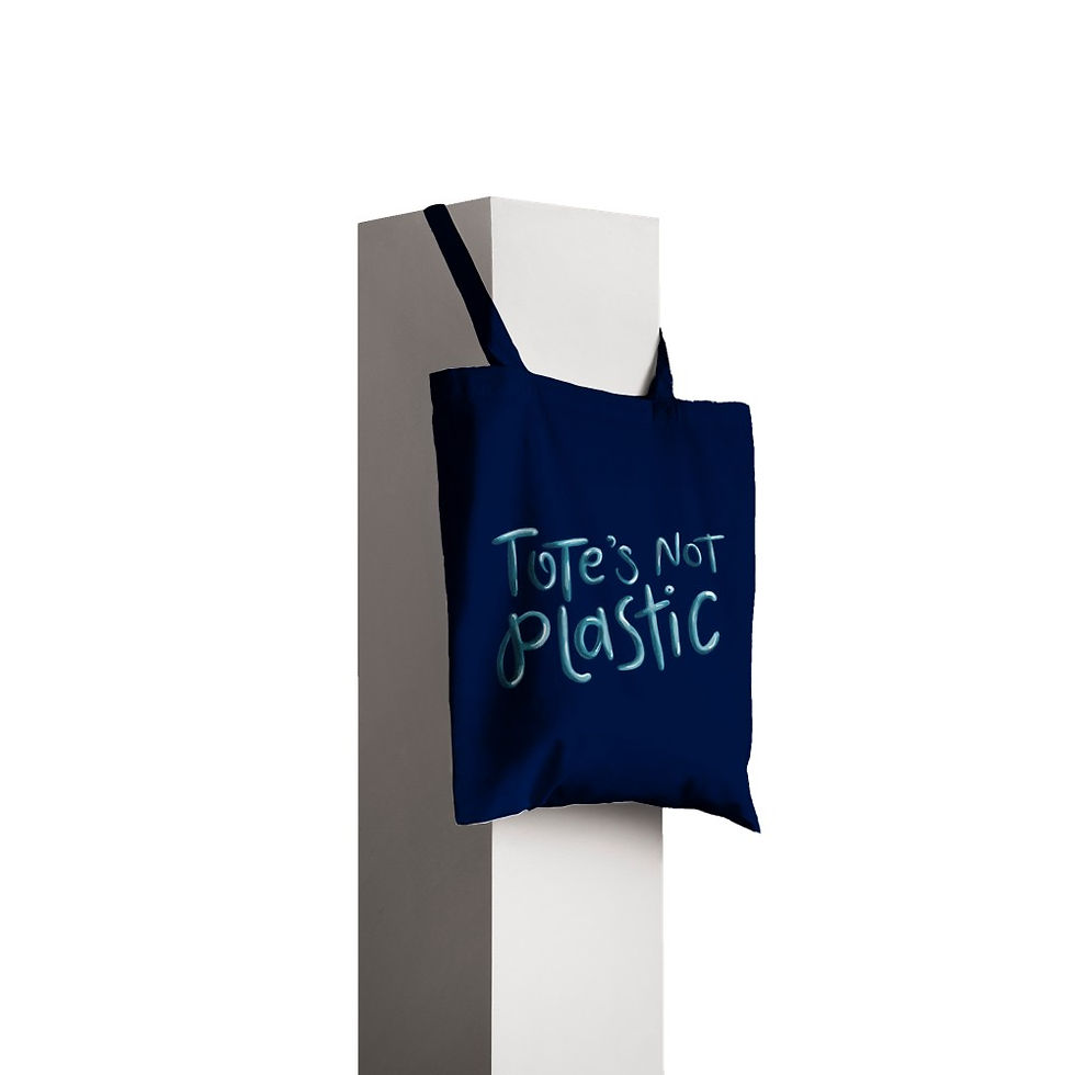 Thumbnail: Tote's Not Plastic Tote Bag