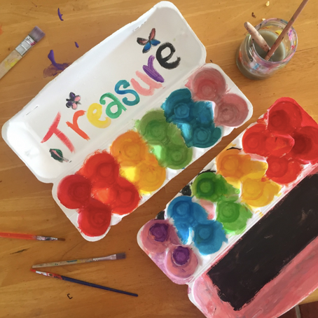 Egg Carton Treasure Hunts