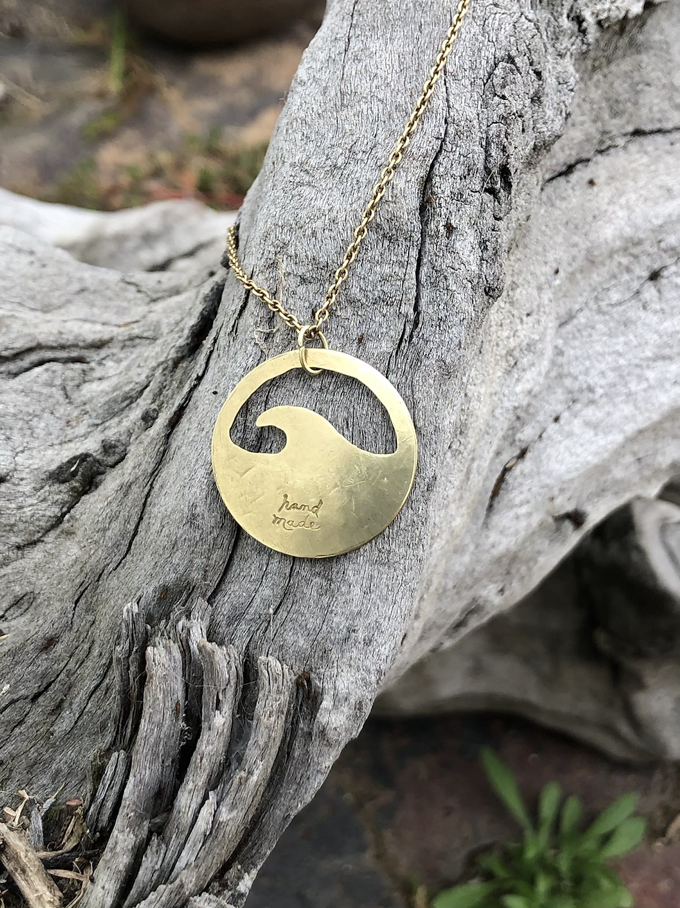 Thumbnail: I Love Waves Necklace 