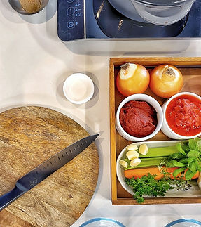 Real time cooking tutorials