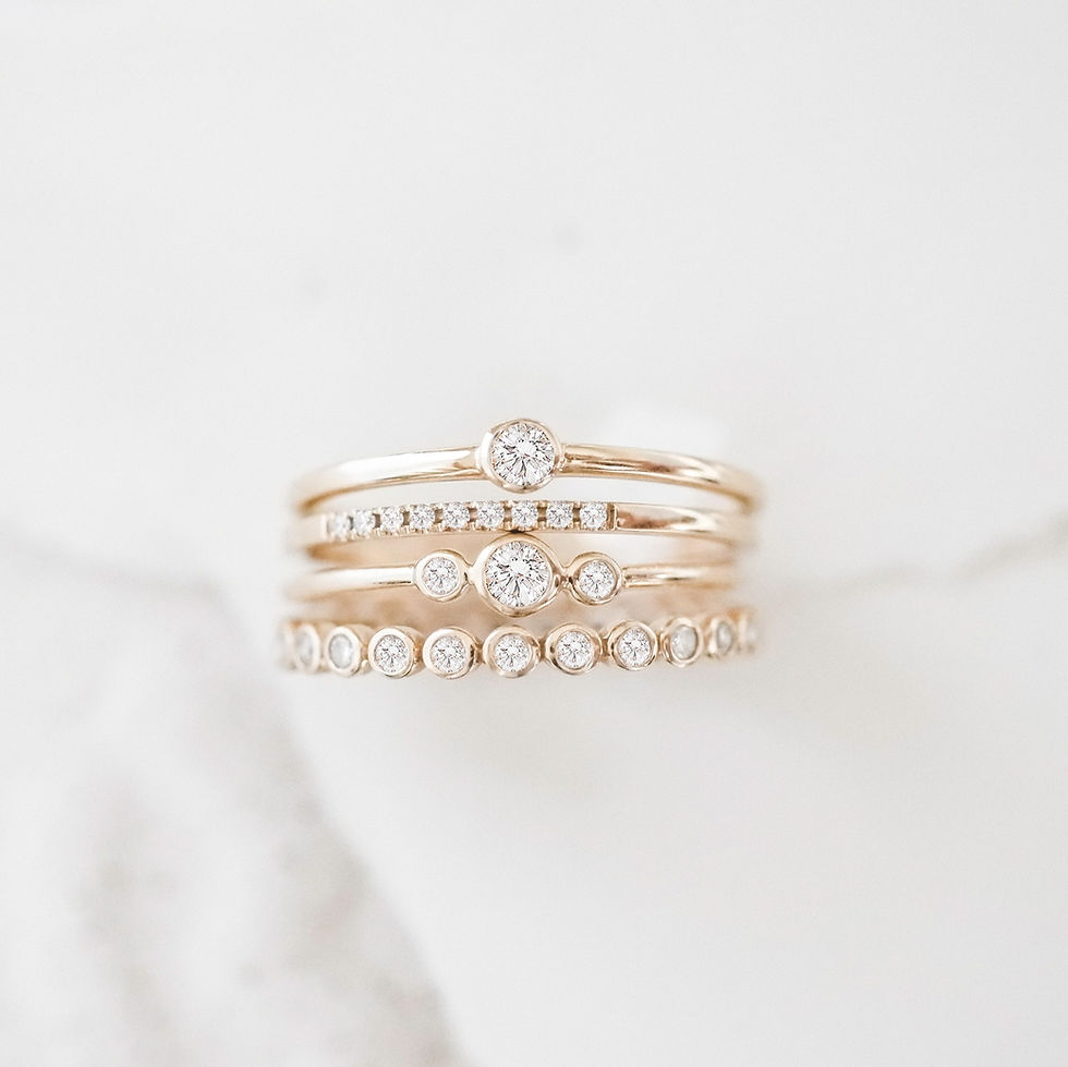 Thumbnail: Diamond Line Ring