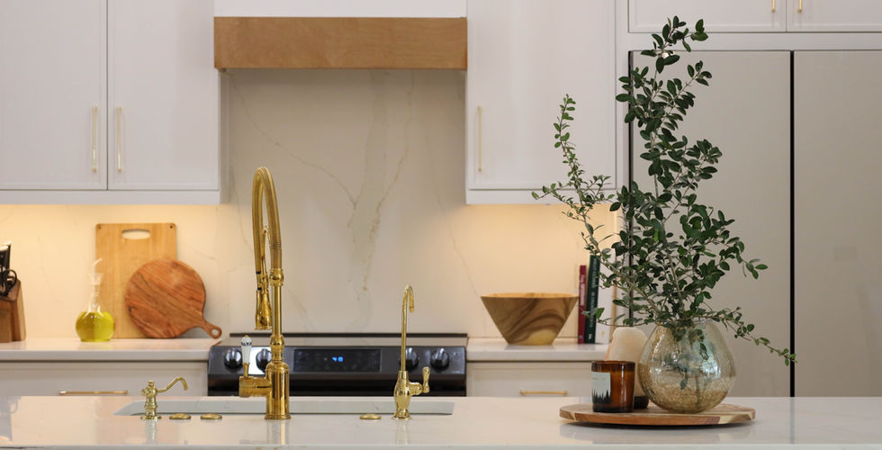 Slim Autumn and Slim White, Two-Tone Cabinets