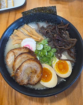 Tonkotsu ramen at Ramen Gami in Newark