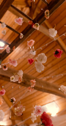 guirlandes de fleurs