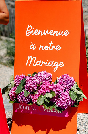 Panneau de bienvenue - JALMA Event