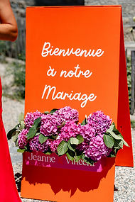 Panneau de bienvenue - JALMA Event