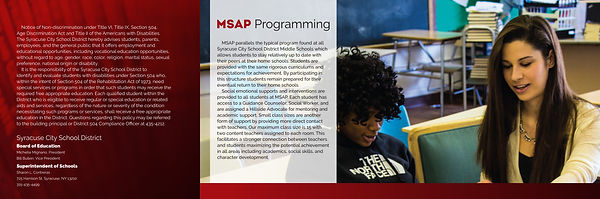 MSAP brochure design by Ivan Akimov