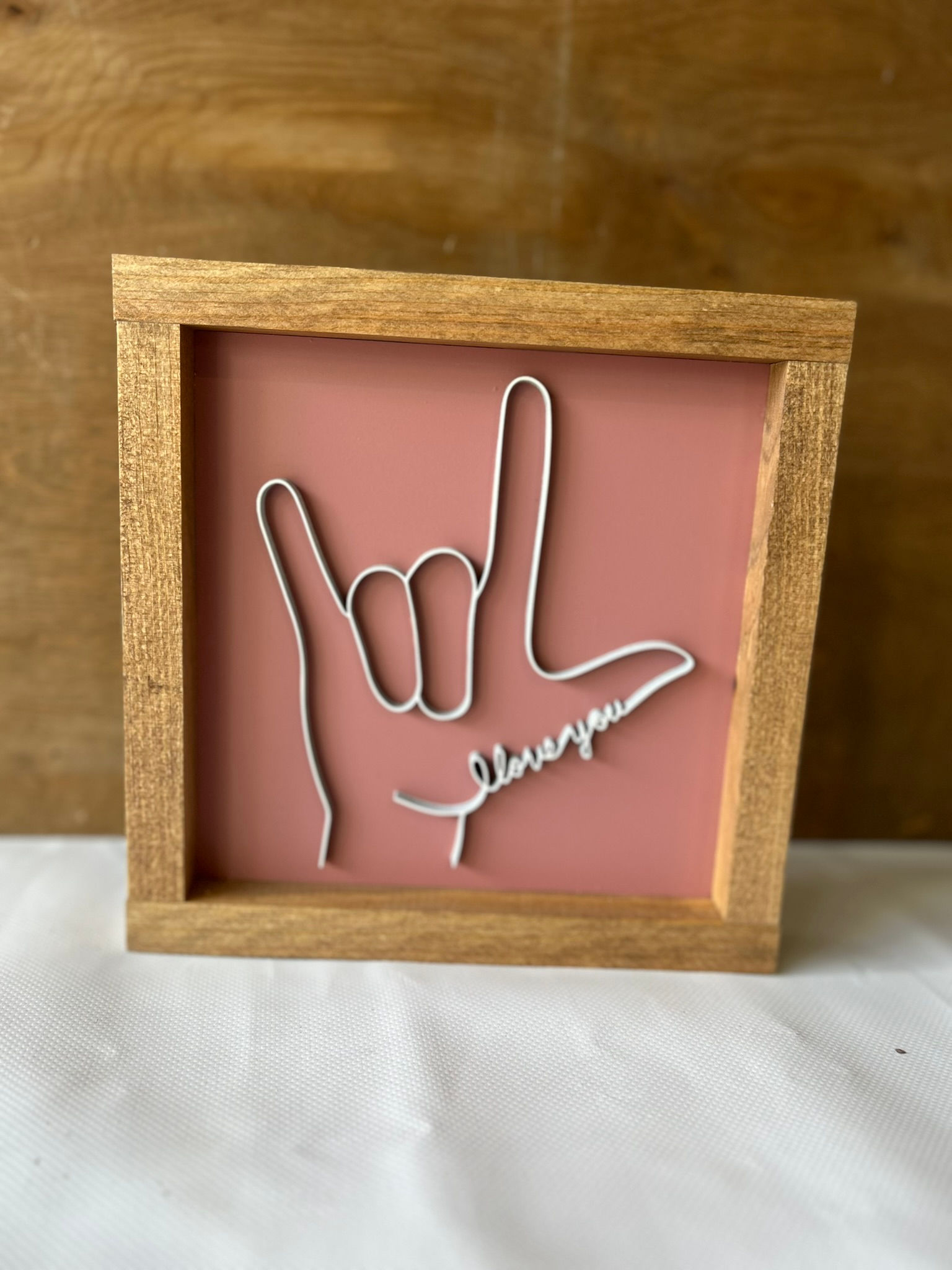 ASL love you hand