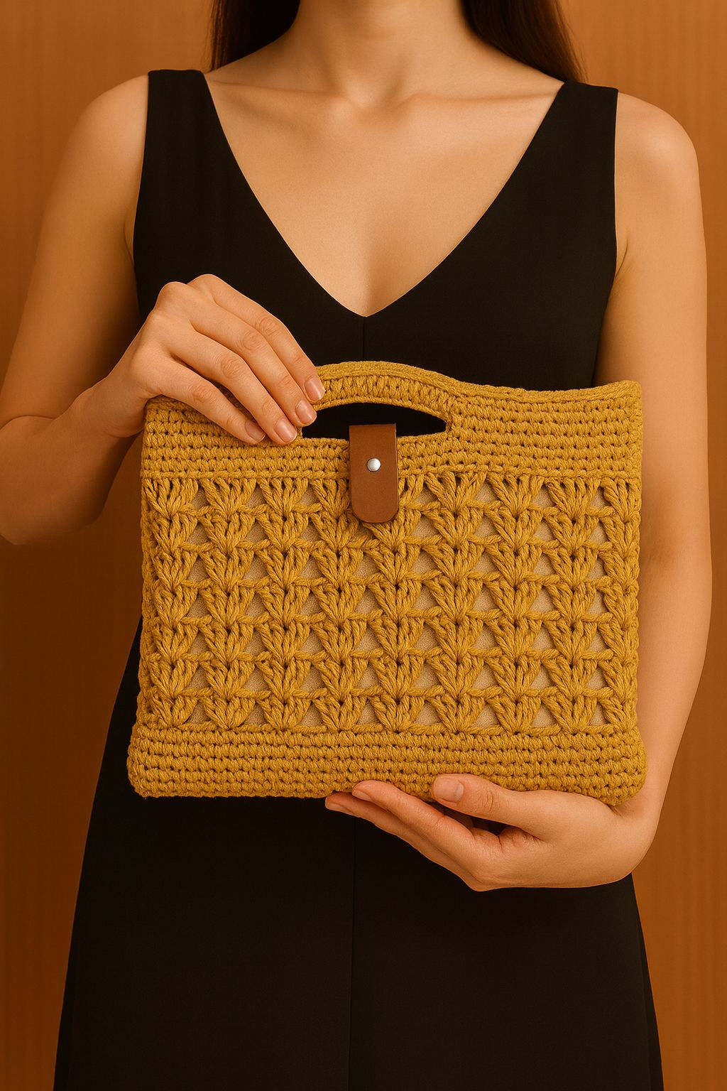 DENZ SERİSİ DİKDÖRTGEN CLUTCH ÇANTA