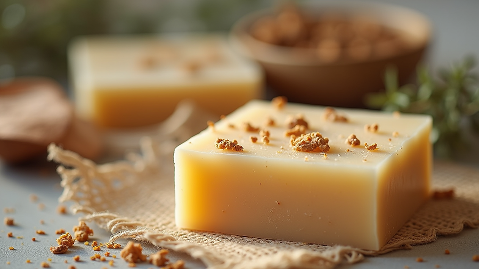 Handcrafted Organic Soap for Eczema Relief