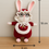 Thumbnail: Handmade Crochet Bunny Doll – 18cm x 8cm Amigurumi Rabbit Plush Toy