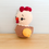 Thumbnail: Handmade Crochet Chicken Plush Toy – 10x15cm Cute Amigurumi Hen Decoration