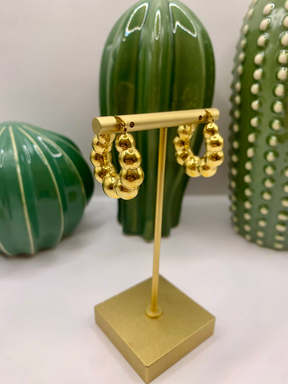 Miniatura: Orecchini cerchi BALLS