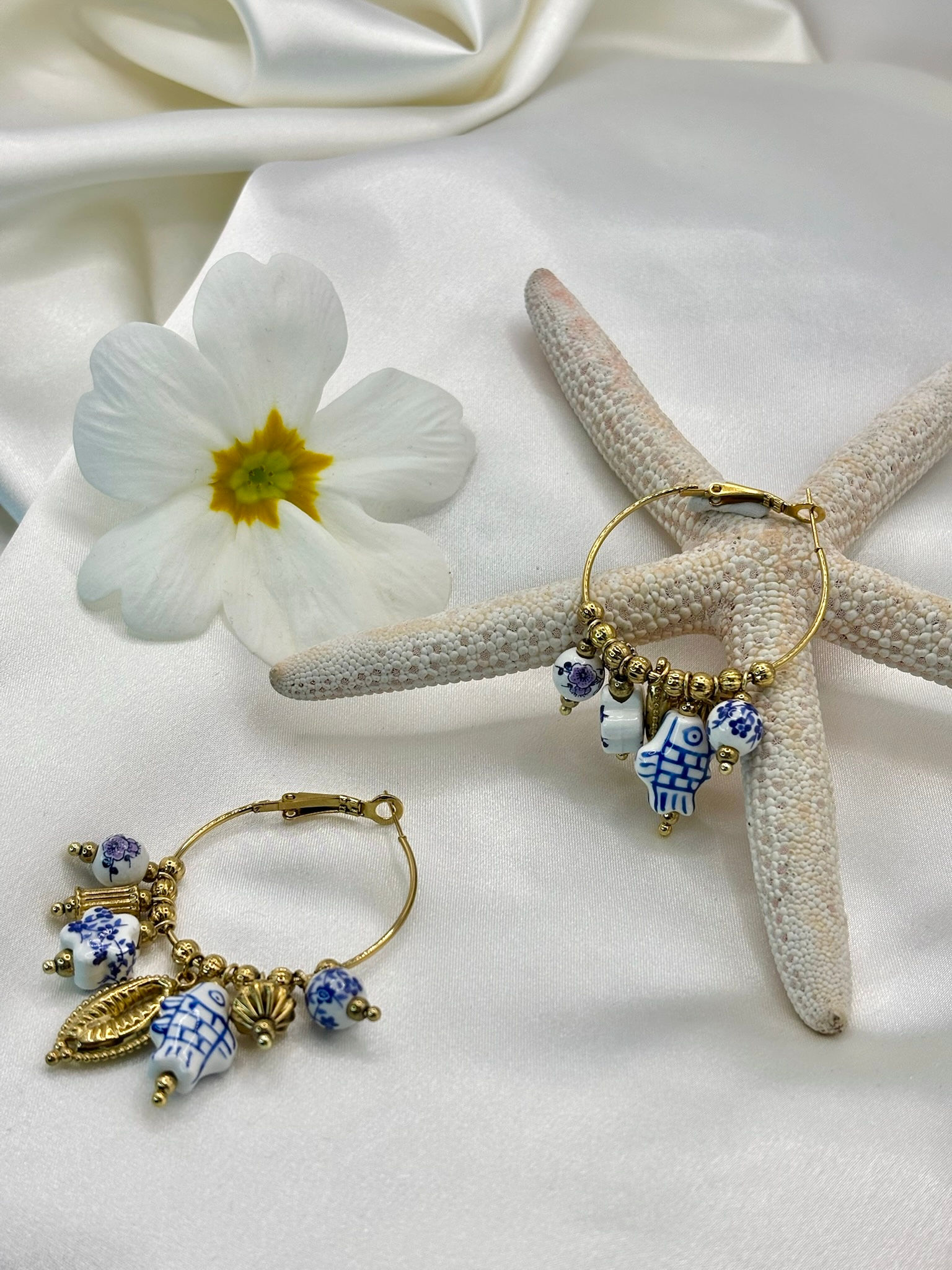 Orecchini FIORI E MARE