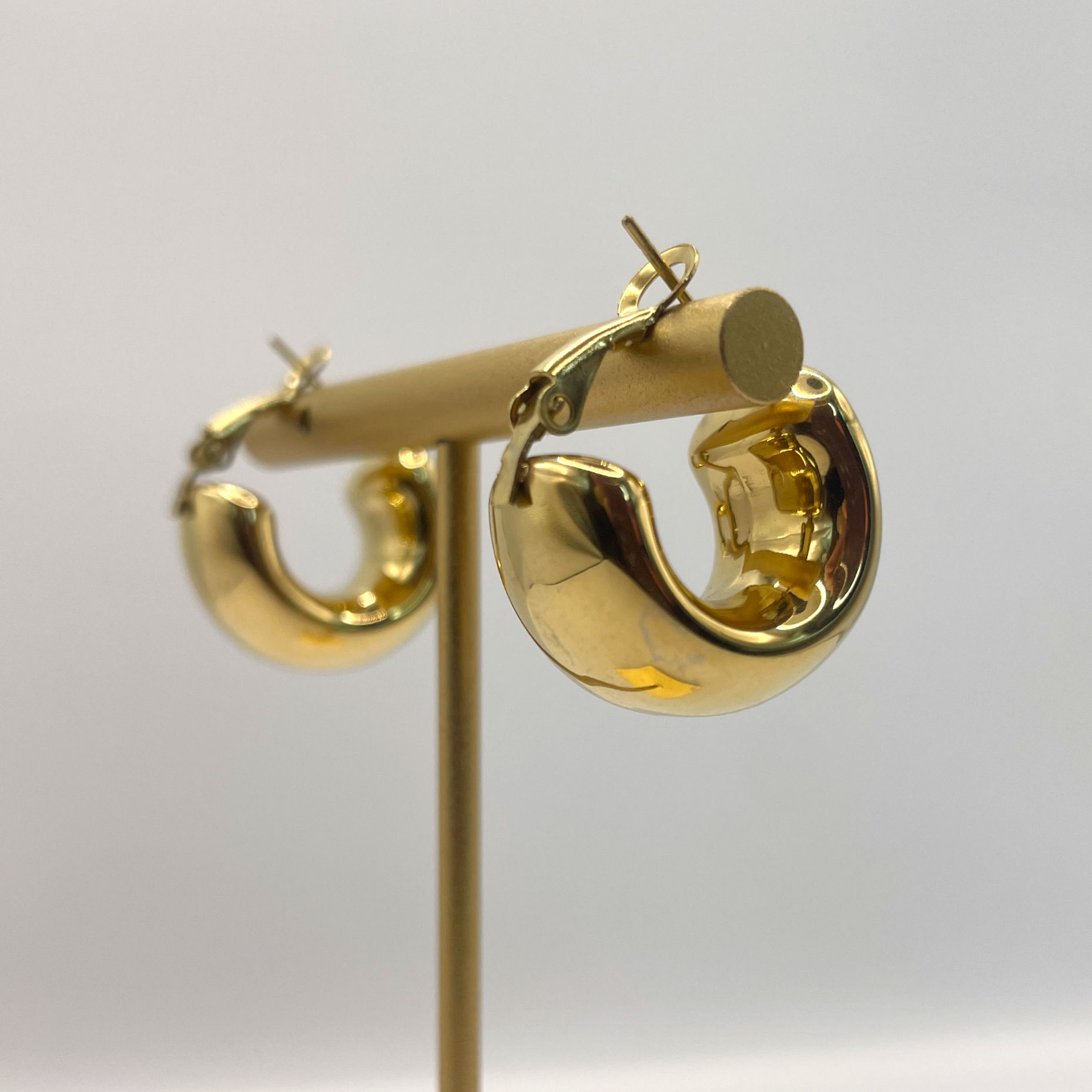 Orecchino Oro Cerchio Largo