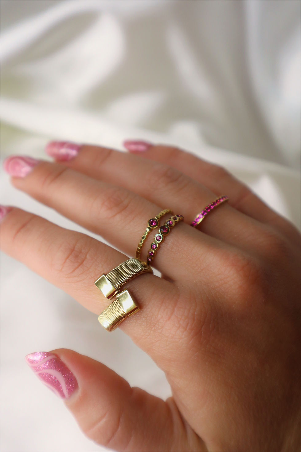 Miniatura: Anello SNAKE gold e silver