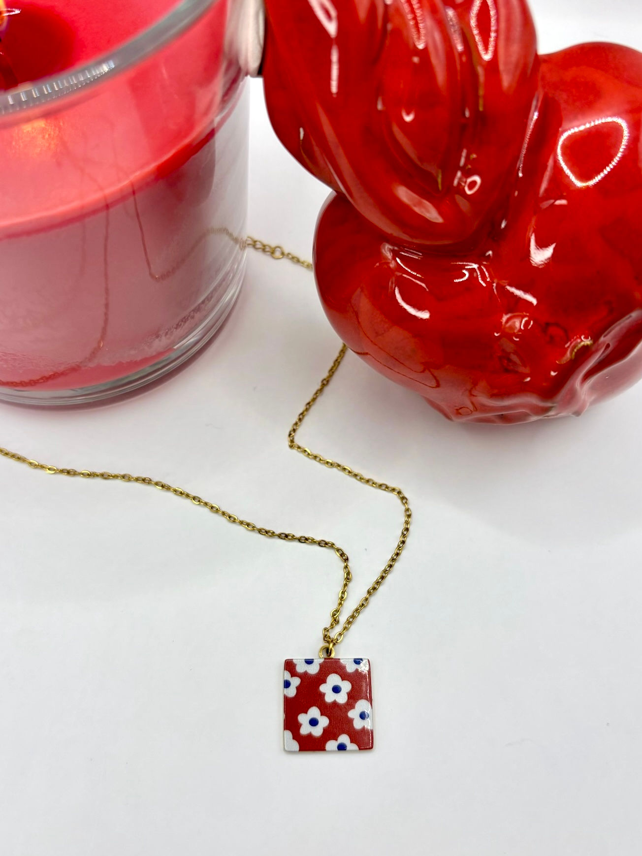 Collana MATTONELLA FIORITA