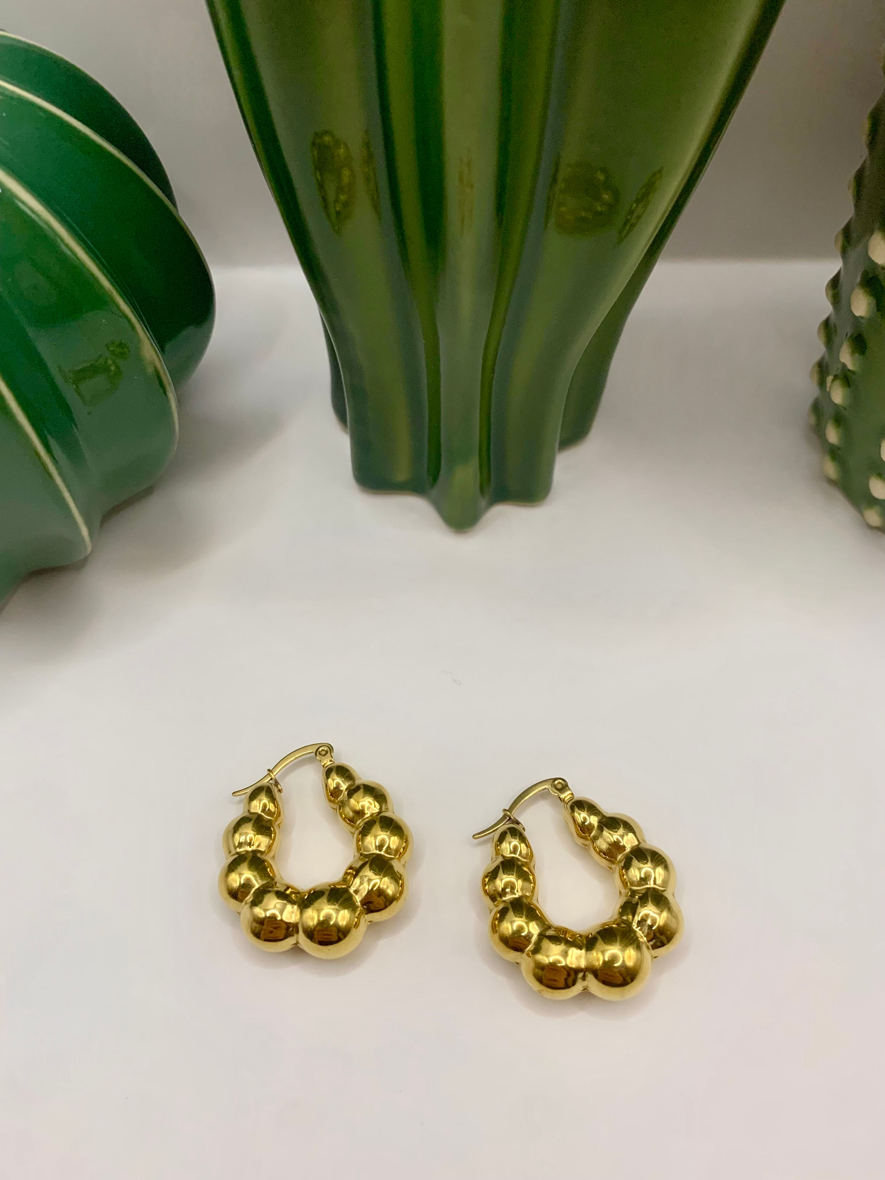 Orecchini cerchi BALLS