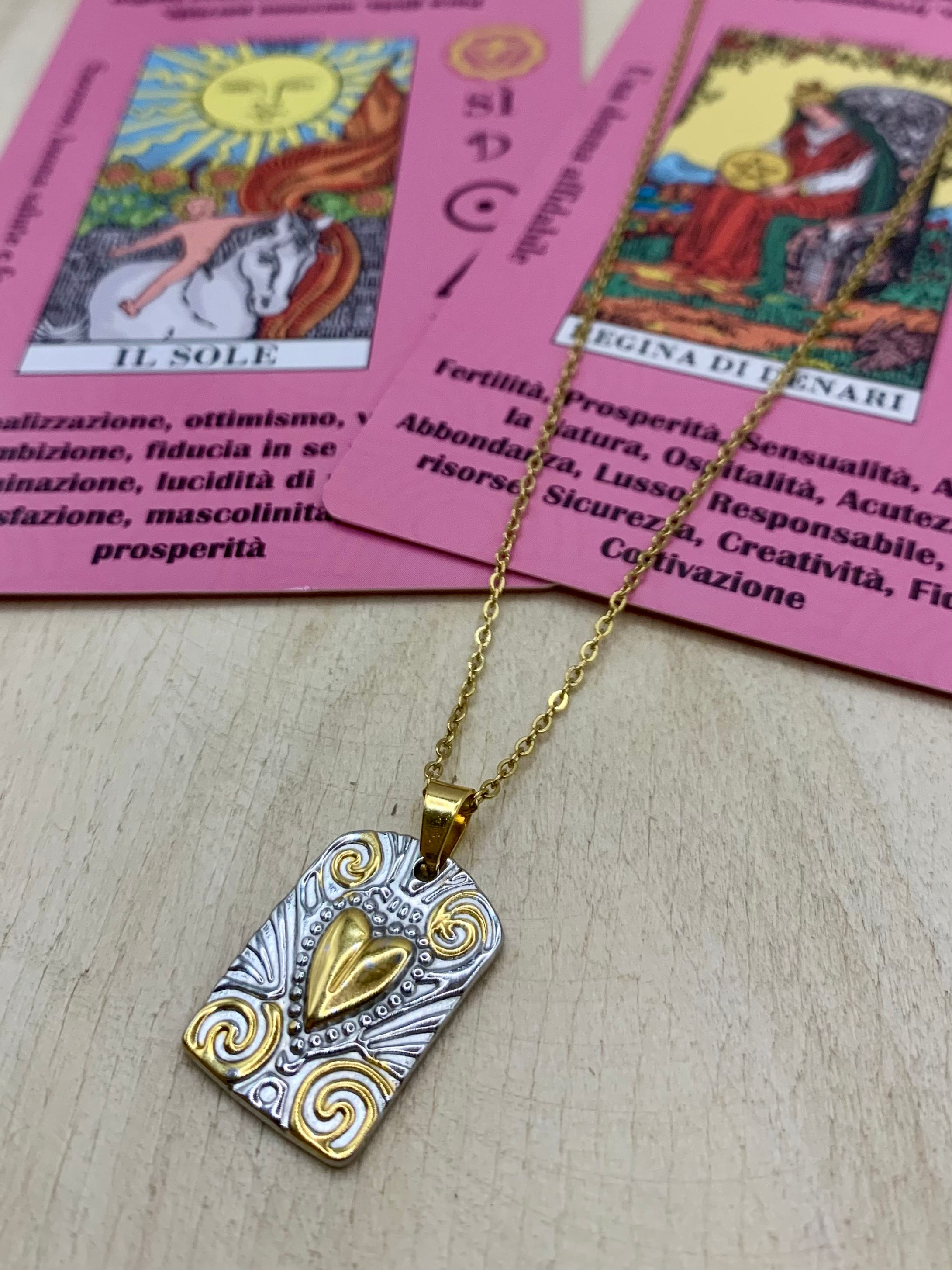Collana CUORE bicolor