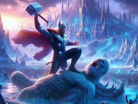 Thor: A Batalha Contra os Gigantes de Gelo!