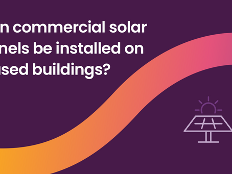 Can Commercial Solar Panels Be Installed on Leased Buildings?