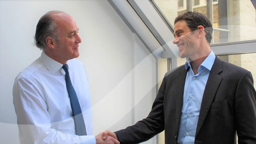 Richard Burrell, CEO of AMP Clean Energy and Scott Burrows, Co-Founder of Eden Sustainable Ltd