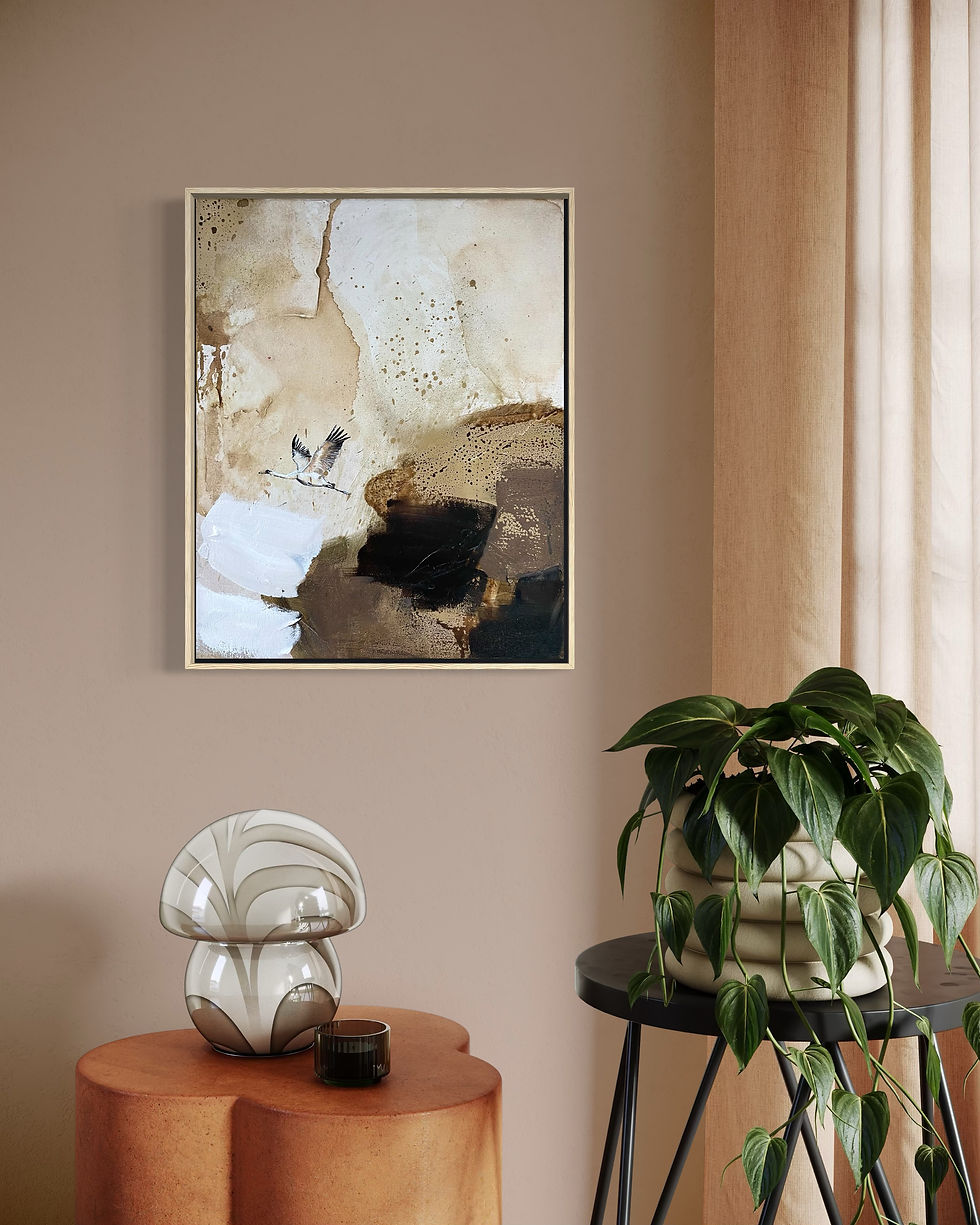 Thumbnail: 'Free to be' original painting