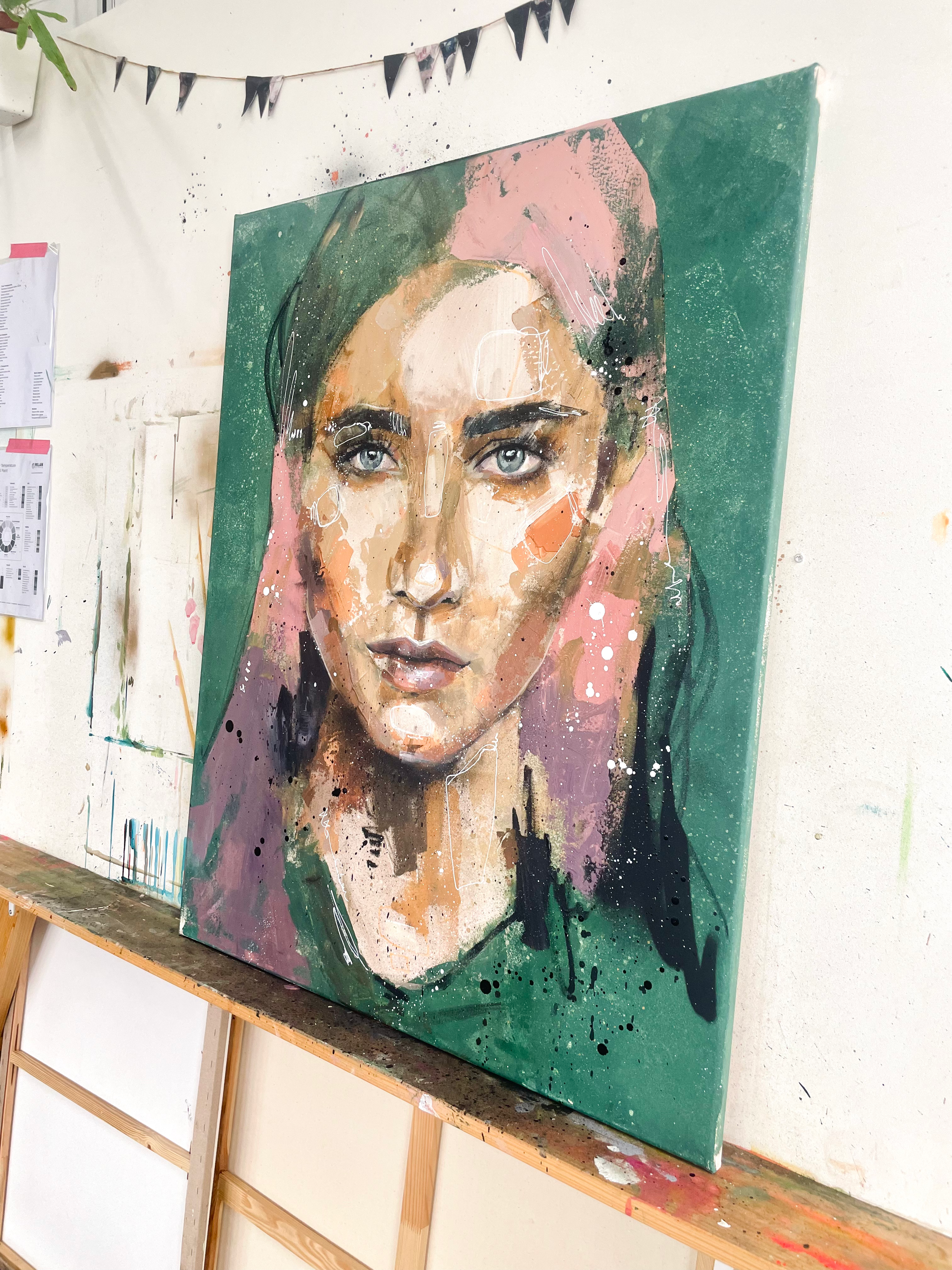 'Dare to explore' original painting