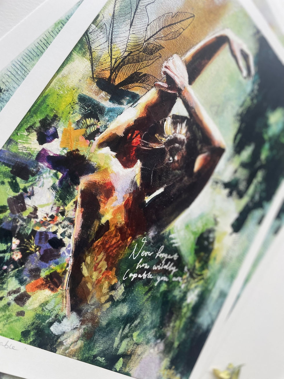 Miniaturbild: 'Wildly capable' fine art print