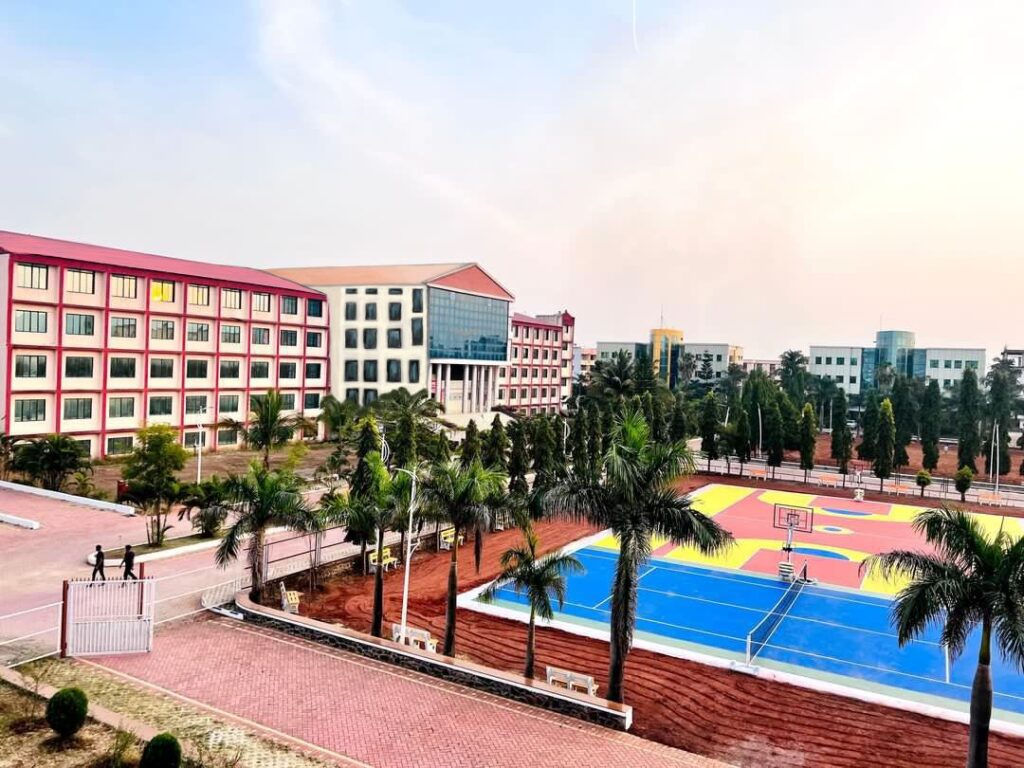 Main facade of Siddhant College of Engineering