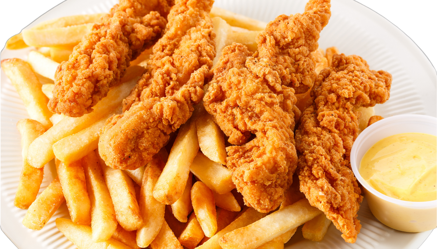 Arranged Food and Objects