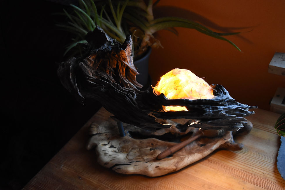 Thumbnail: Mother Olive / light sculpture