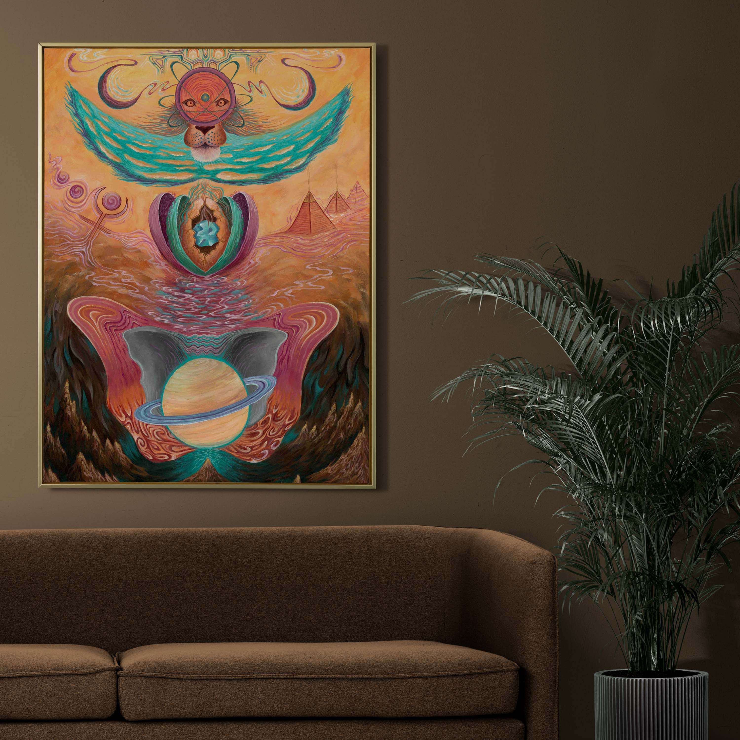 Return of Saturn / Paper & Canvas print