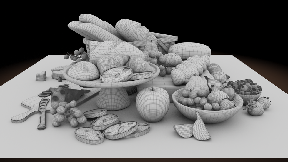 Picnic Wireframe Still