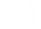 Icon of a graduation hat and leaves around it.