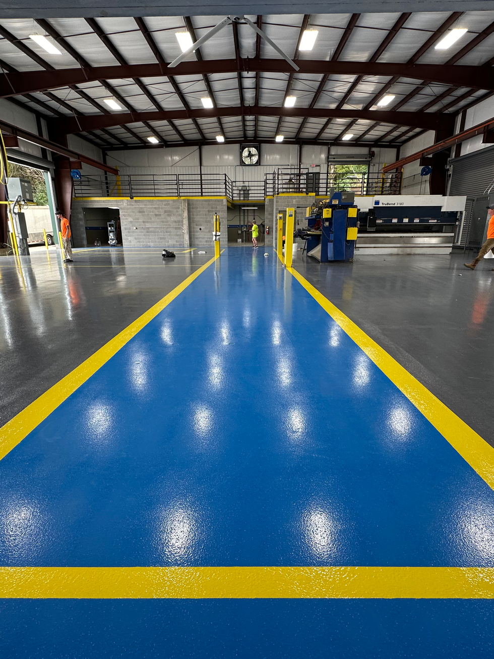 Non-slip Epoxy coating